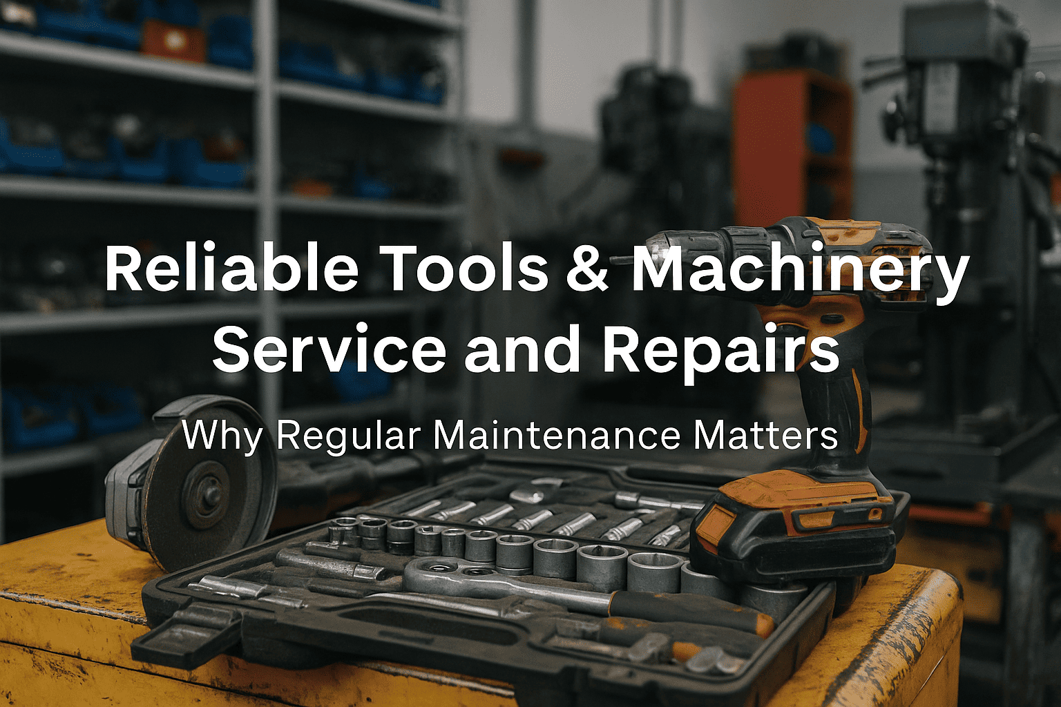 Reliable Tools & Machinery Service and Repairs: Why Regular Maintenance Matters